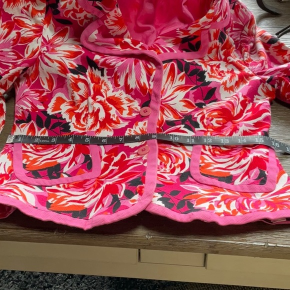 Essential g Three-quarter sleeve jacket, two buttons and pockets - Picture 10 of 10